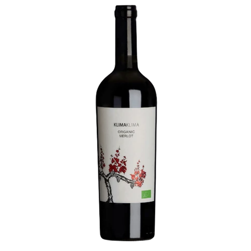 Klima Klima Organic Merlot 750mL bottle, Greek red wine