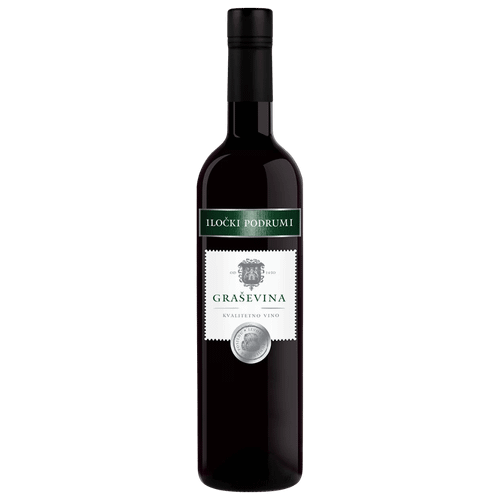 Ilocki Podrumi Grasevina KZP 750mL bottle, Croatian white wine