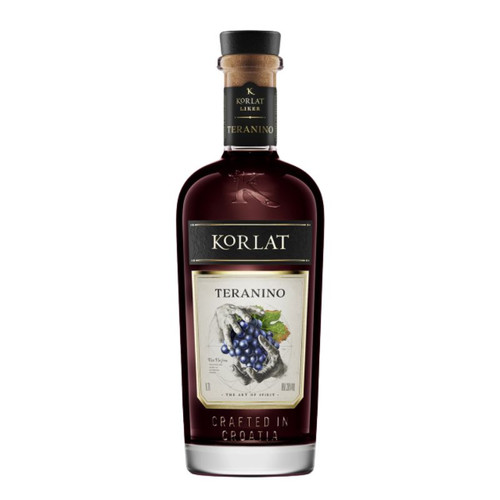 Badel Korlat Teranino 700mL bottle, Croatian liqueur