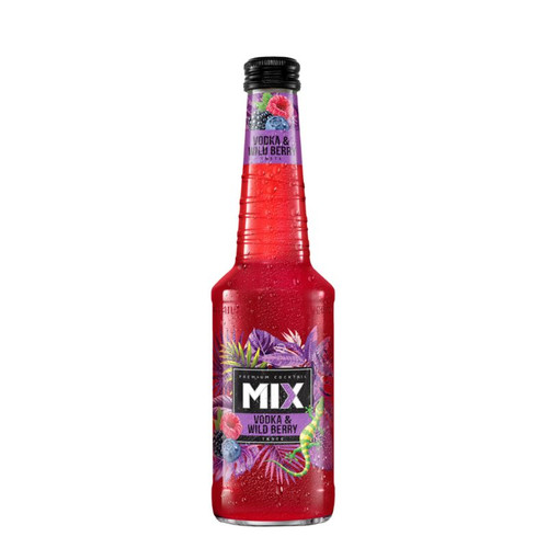 Mix Vodka & Wild Berry RTD 330mL can, premix cocktail
