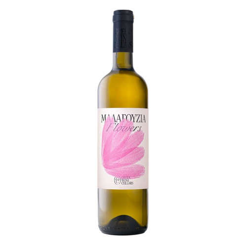 Flowers Malagousia 750mL bottle, Greek white wine