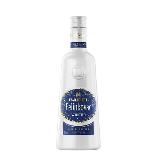 Badel Pelinkovac Winter 700mL bottle, spiced Croatian herbal liqueur