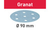 Abrasive Disc Granat STF D90/6 P120 GR/100 Pack