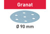 Abrasive Disc Granat STF D90/6 P180 GR/100 Pack