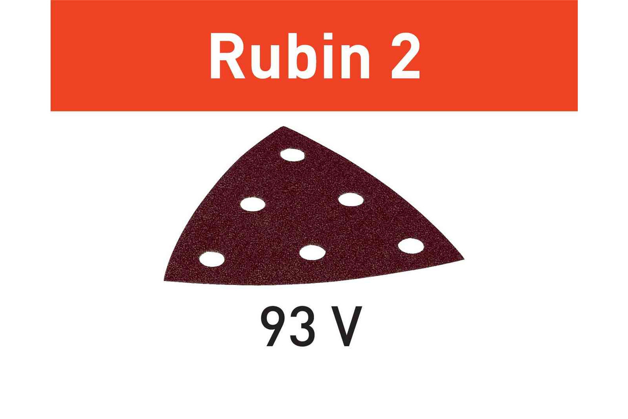 Sanding disc Rubin 2 STF V93/6 P120 RU2/50 Pack