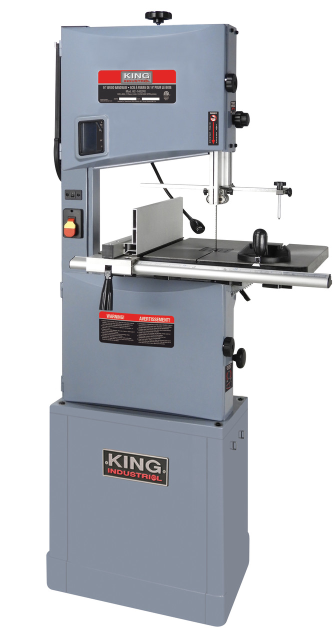 Image of King Canada 14" Wood Bandsaw (KC-1402FX)