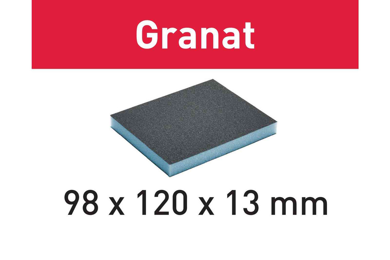 Image of Festool Granat 98 x 120 x 13 mm abrasive sponge