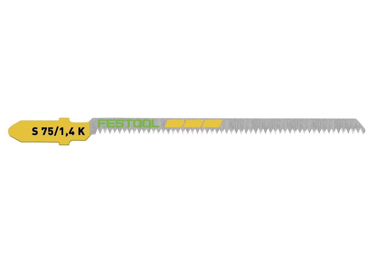 Jigsaw blade WOOD CURVES S 75/1,4 K/5