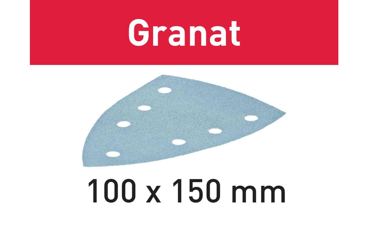 Image of Festool Granat Delta 100 mm x 150 mm abrasive
