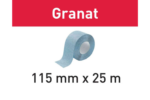 Image of Festool Granat 115 mm x 25 m sand paper roll
