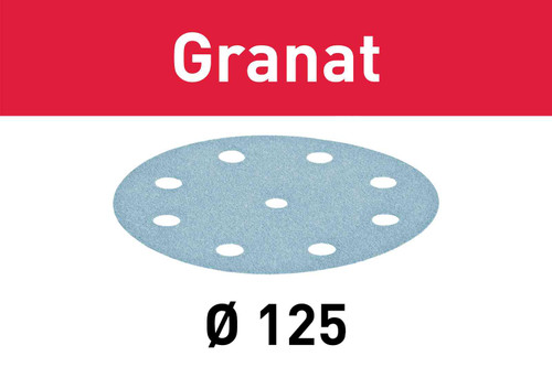 Image of Festool Granat 125 mm diameter abrasive disc