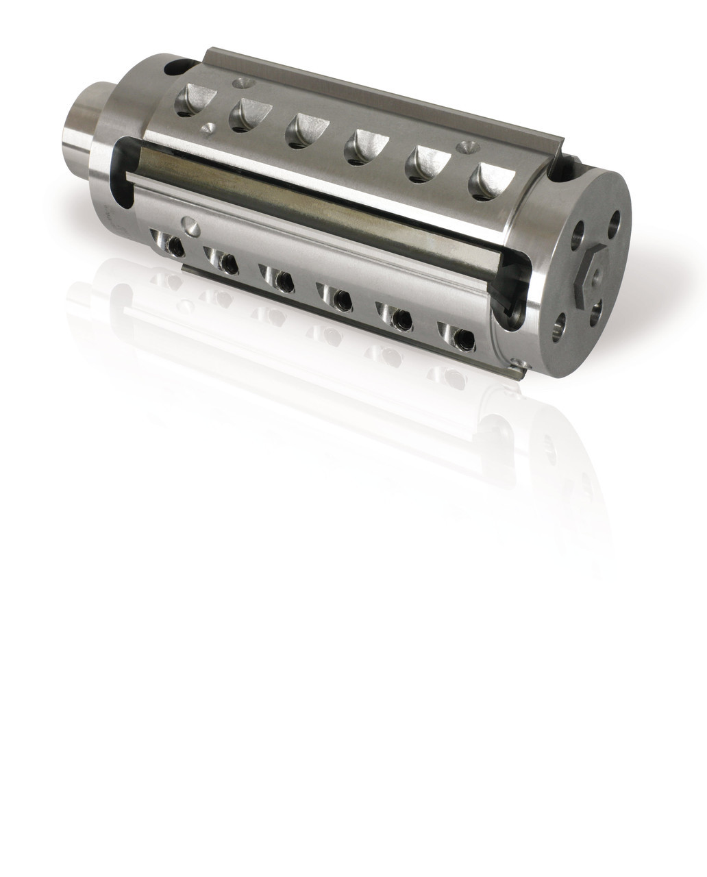 FABA HSK Cutterhead LH - 150mm Length, 4 Wing, 15 Degree Hook, 90mm Dia   Bottom/Left Head