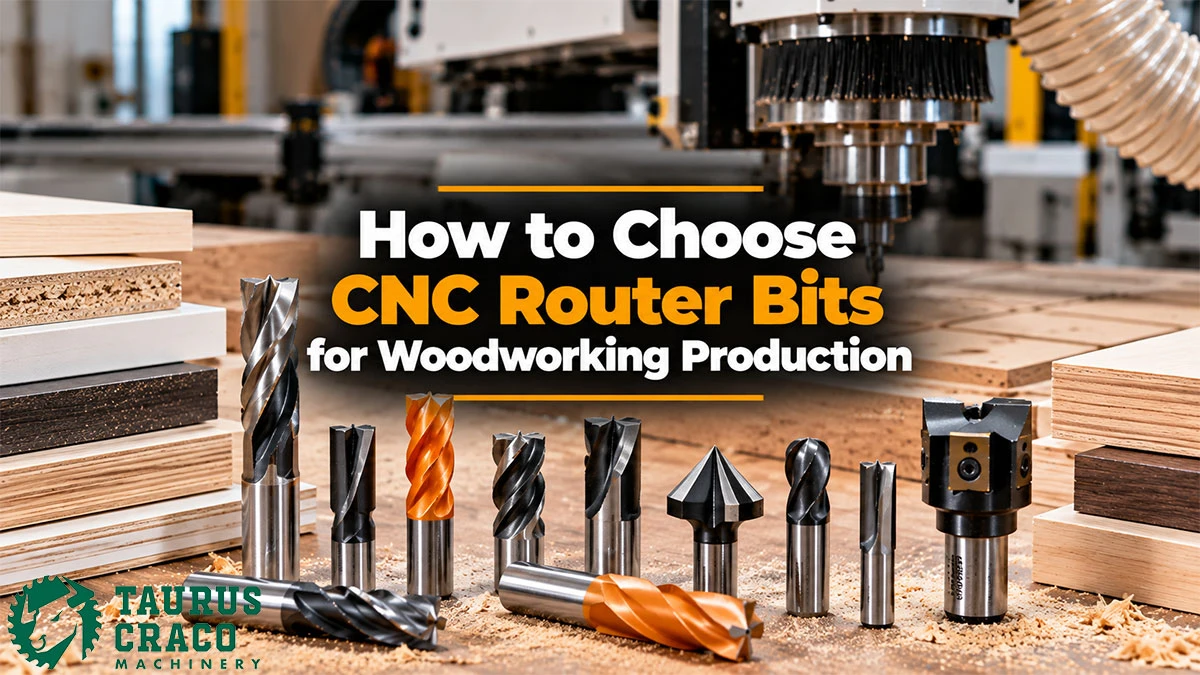 How to Choose CNC Router Bits for Woodworking Production