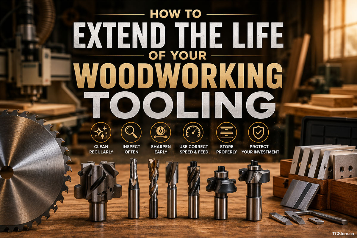 How to Extend the Life of Your Woodworking Tooling