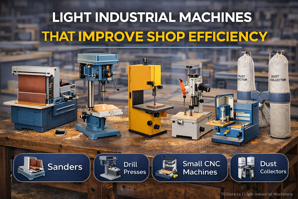 Light Industrial Machines That Improve Shop Efficiency