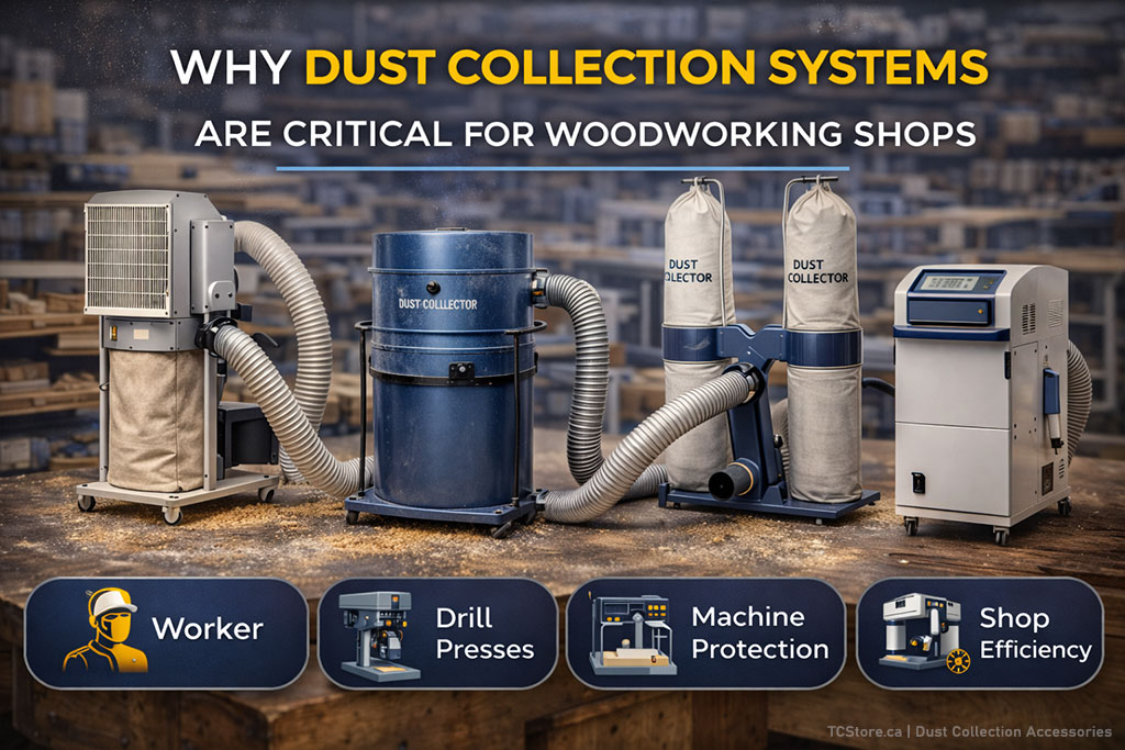 Why Dust Collection Systems Are Critical for Woodworking Shops