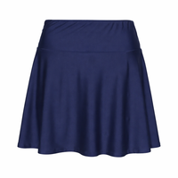Flared Golf Skort in Navy Blue