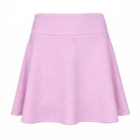 Flared Golf Skort in Baby Pink
