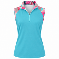 Golf Outfit in Blue & Gelato Print