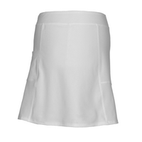 Ladies Golf Skort in White Longer Length