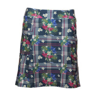 (XS, S & XL) Ladies Golf Outfit in Tartan Blue