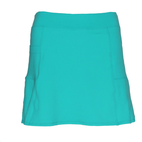 Women's Golf Skort in Teal (Shorter Length)