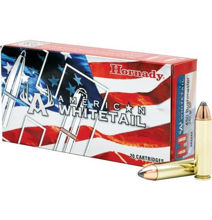 Hornady American Whitetail Rifle Ammunition .450 Bushmaster