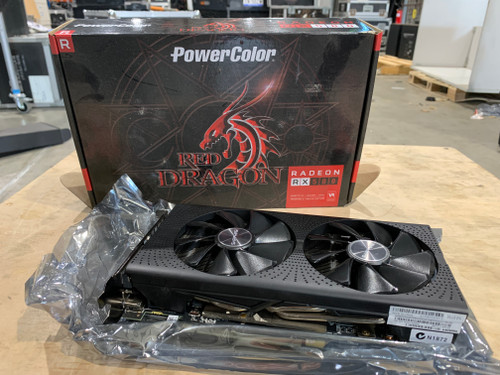 (USED) AMD RADEON RX 580 8GB GDDR5 POWER COLOR RED DRAGON