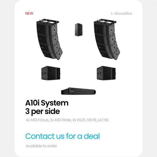 L-Acoustics A10i Install System