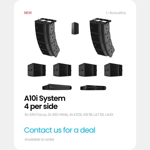 L-Acoustics A10i Install System