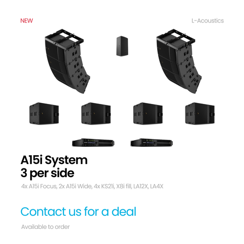 L-Acoustics A15i Install System