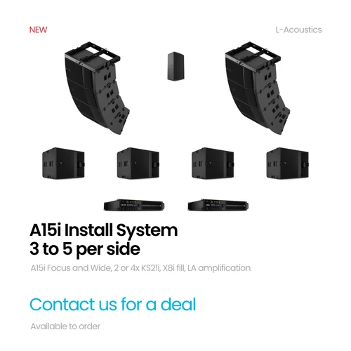 L-Acoustics A15i Install System