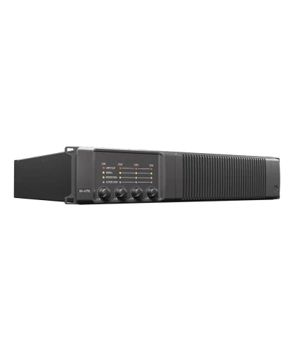 Quest Engineering QX4750 power amplifier, rear panel