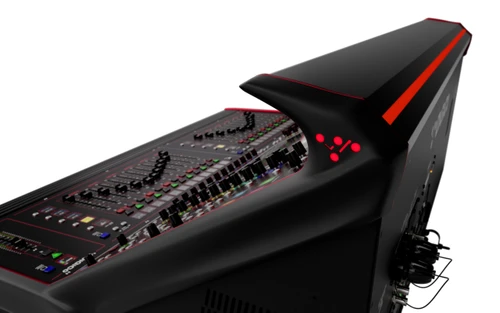 DiGiCo Quantum 225 DS console, side view