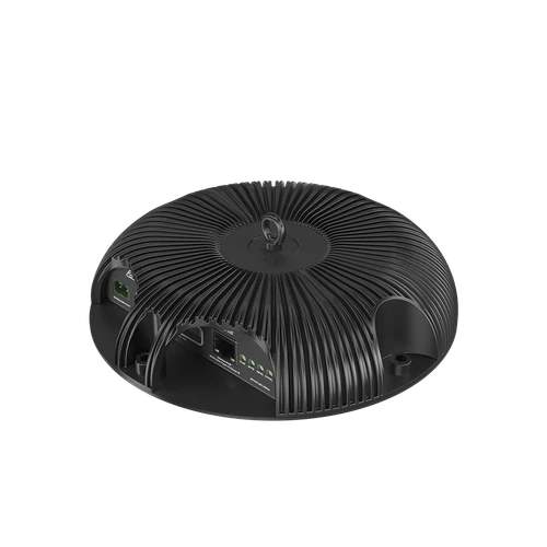 Quest Engineering MX6CPOE ceiling speaker, black or white, rear view showing back can and connectors