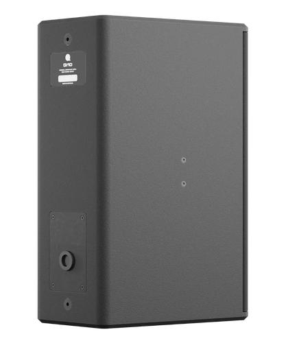 Quest Engineering Qi10 loudspeaker, black, rear panel with Euroblock connector