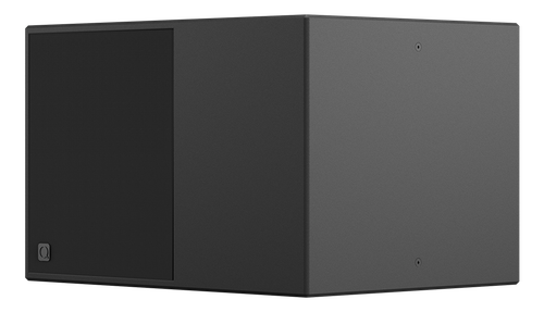 Quest Engineering Qi18S subwoofer, black, second angled view