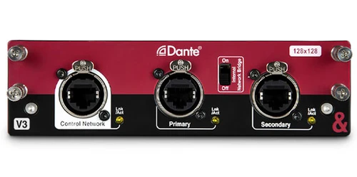 Allen & Heath M-DL-DANT128-AX Dante card