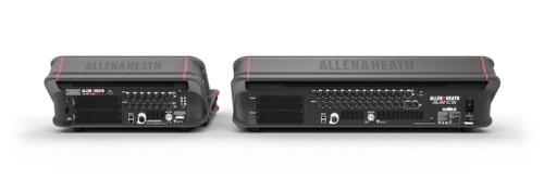 Avantis Solo rear panel with I/O Ports and SLink