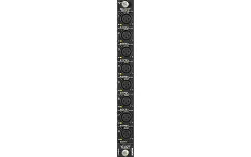 DiGiCo SD-Rack 192kHz mic line input card front panel