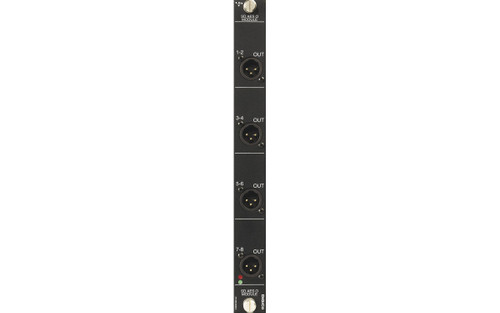 DiGiCo SD-Rack AES EBU output card front panel