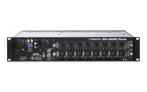 DiGiCo SD-Nano Rack with ADC and DAC cards