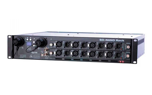 DiGiCo SD-Nano Rack front view