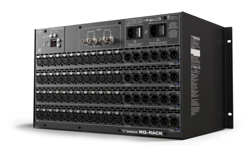 DiGiCo MQ-Rack rear panel with BNC MADI
