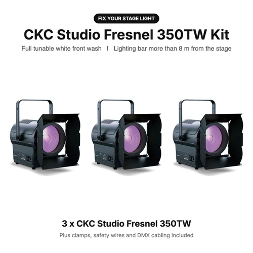 Stage Light Kit Calculator: Answer 2 Measurements, Get the Right Fresnel Front Wash