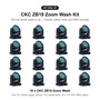 CKC Lighting ZB19 Zoom Wash Kit: Moving Heads with Clamps, Safety Wires and DMX