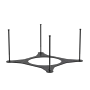 Quest Engineering MP10SB mounting plate for MX10S subwoofer, black