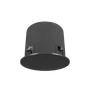 Quest Engineering MX4C ceiling speaker side view with aluminium back can