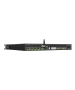 Quest Engineering QXD-1K amplifier rear, angled view