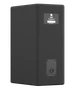 Quest Engineering Qi8 loudspeaker, black, side profile